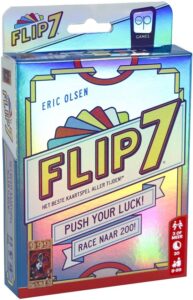 999 Games Flip 7 kaartspel als cadeau voor een meisje van 17 jaar