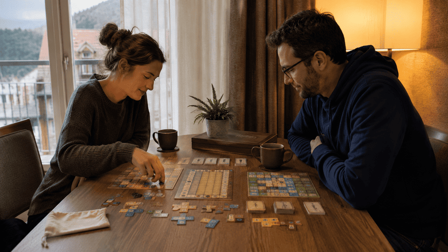 man en vrouw spelen budgetspel onder &euro;15