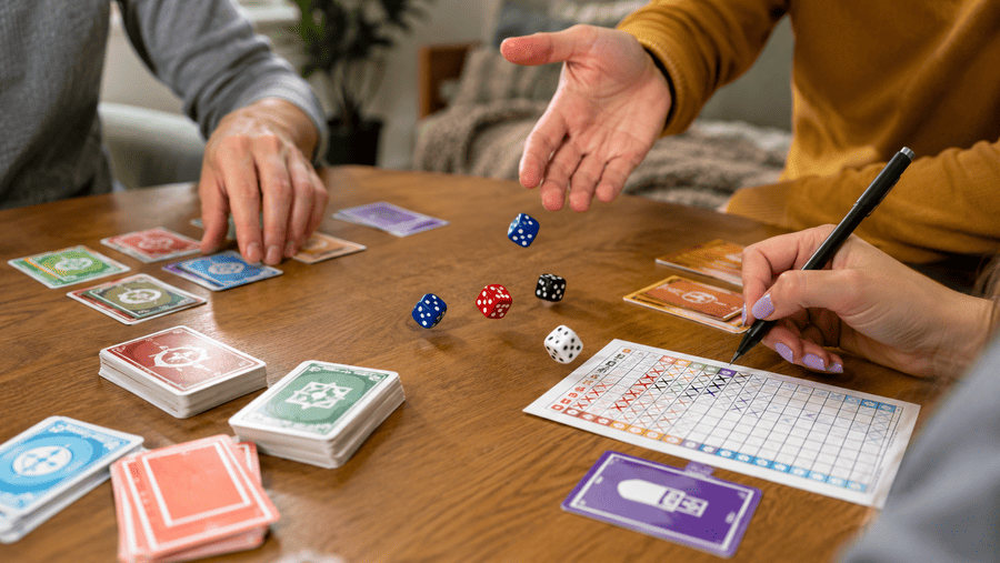 mensen spelen spellen